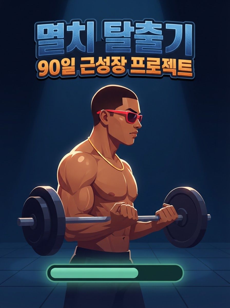 멸치 탈출기: 90일 근성장 프로젝트