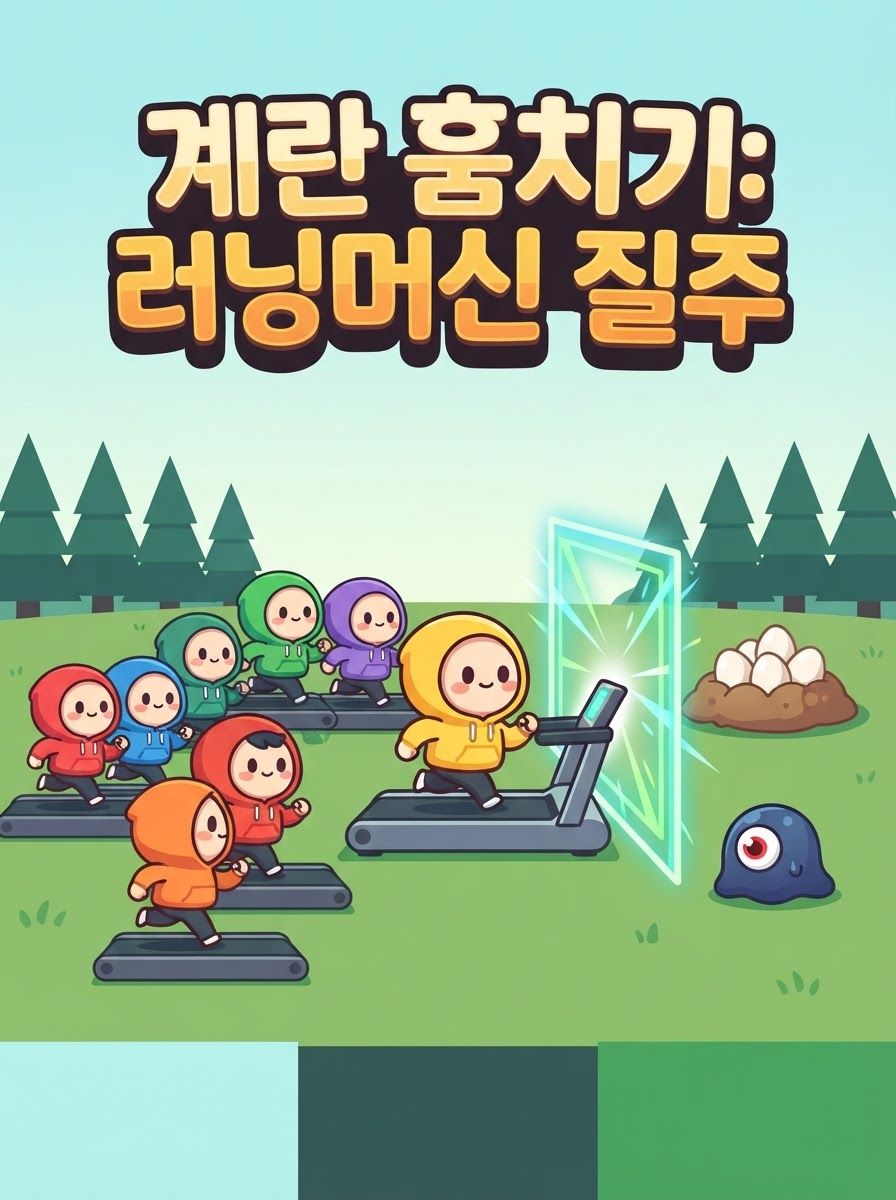 계란 훔치기: 러닝머신 질주
