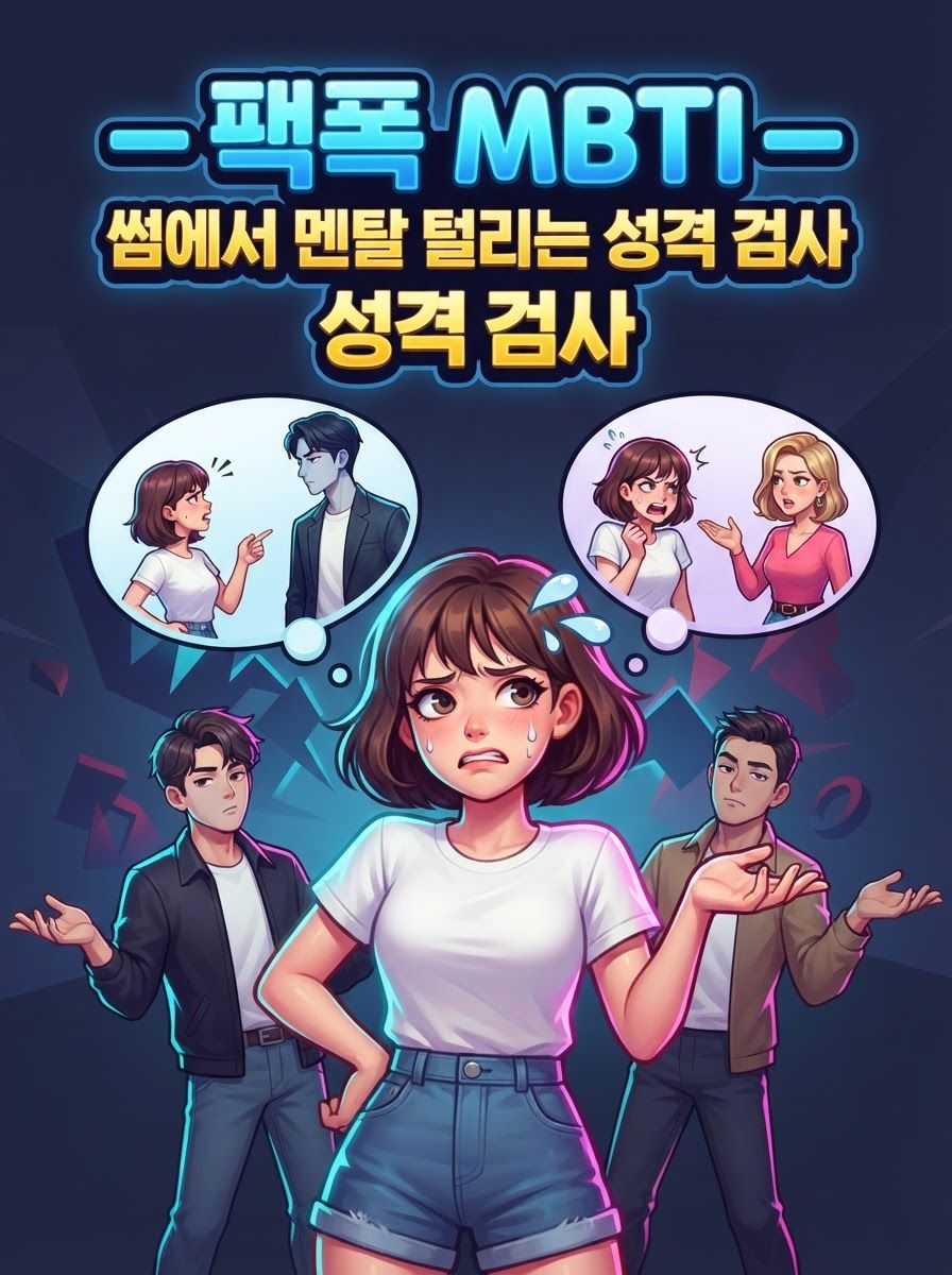 팩폭 MBTI — 썸에서 멘탈 털리는 성격 검사