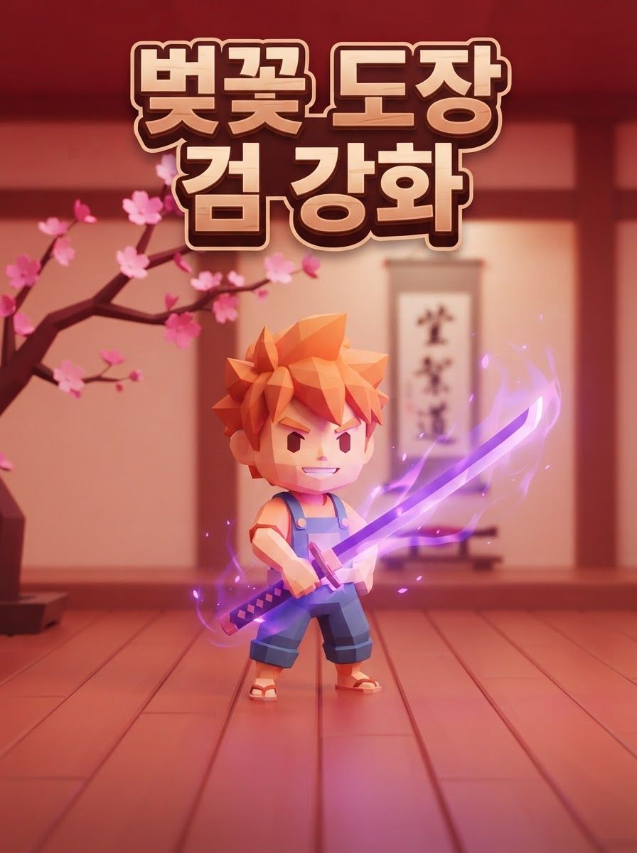 벚꽃 도장 검 강화