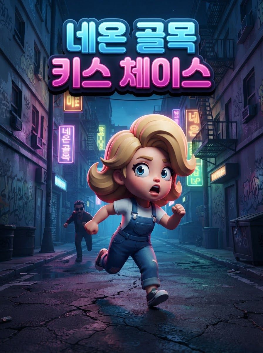 네온 골목 키스 체이스