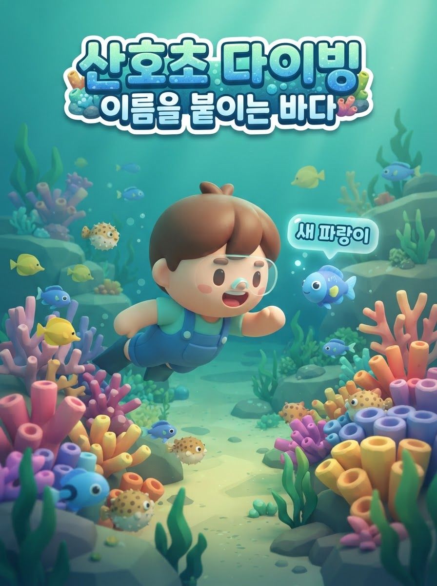 산호초 다이빙: 이름을 붙이는 바다