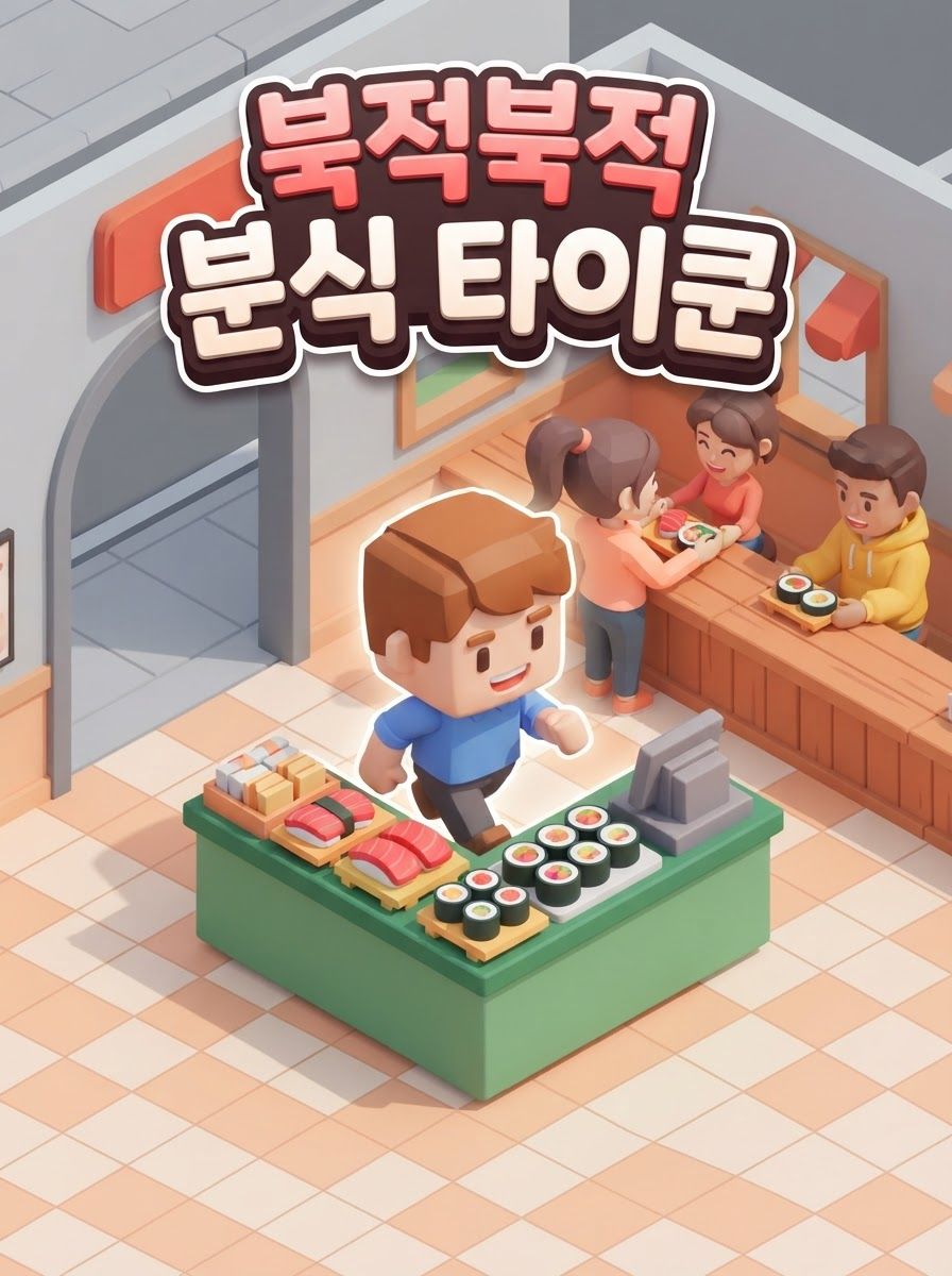 북적북적 분식 타이쿤