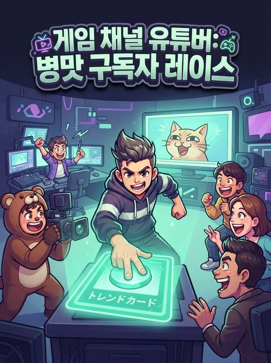 게임 채널 유튜버: 병맛 구독자 레이스