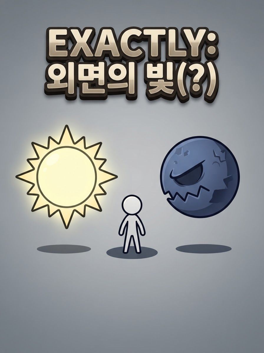 외면의 빛(?)