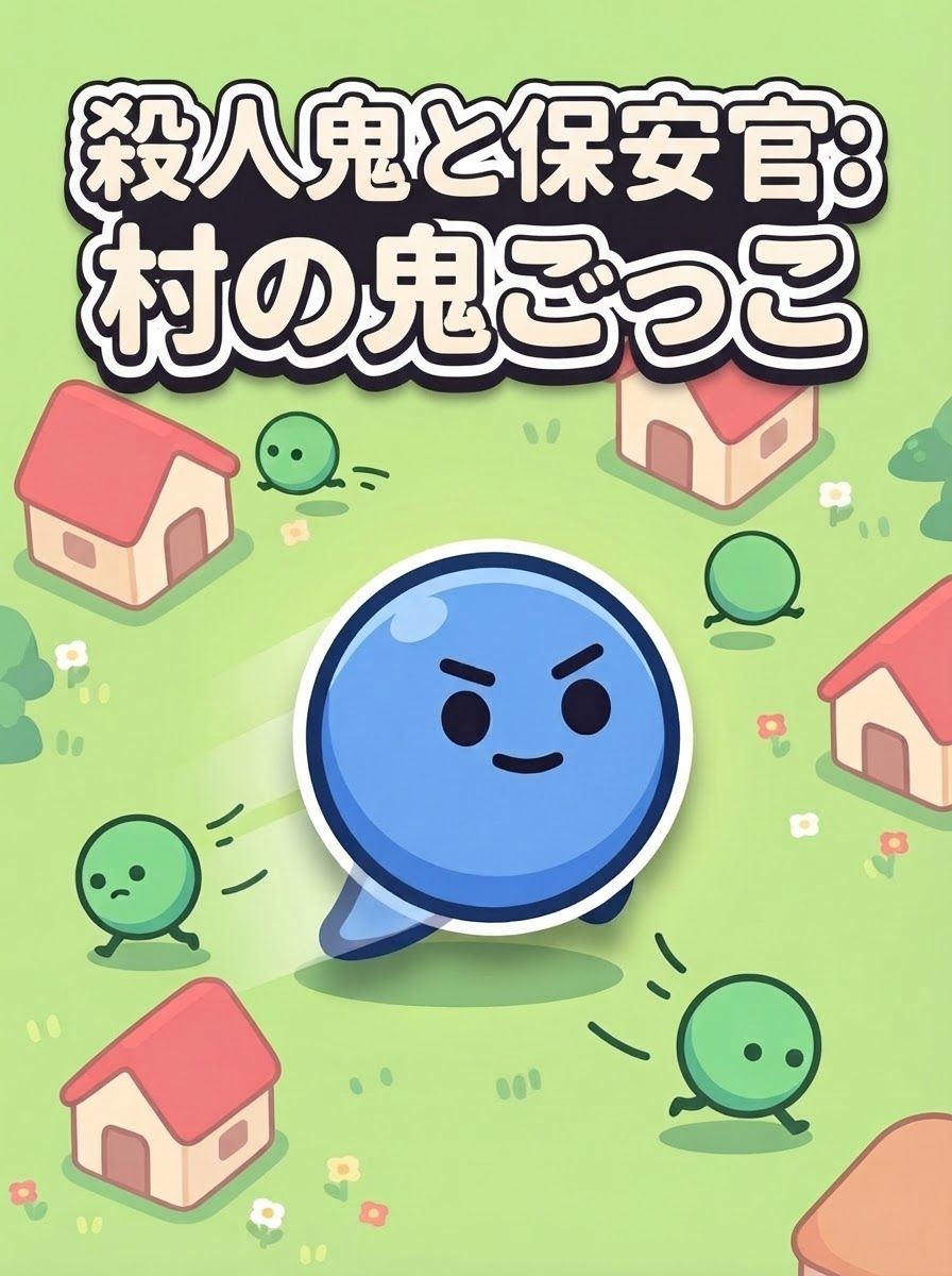 殺人鬼と保安官：村の鬼ごっこ