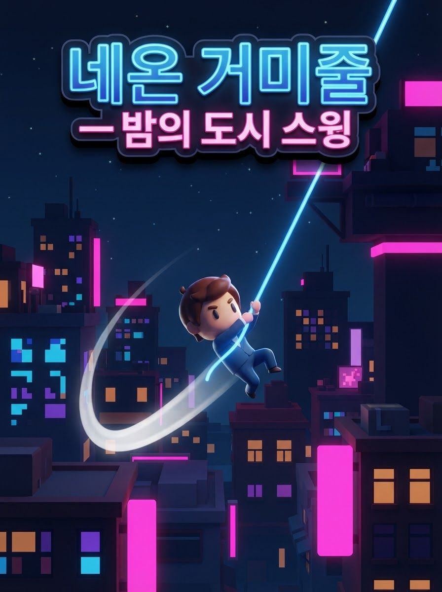 네온 거미줄 — 밤의 도시 스윙