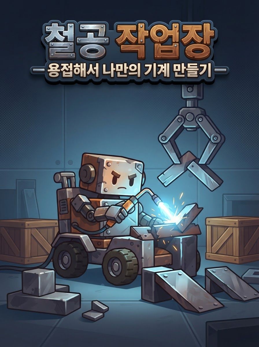 철공 작업장 — 용접해서 나만의 기계 만들기