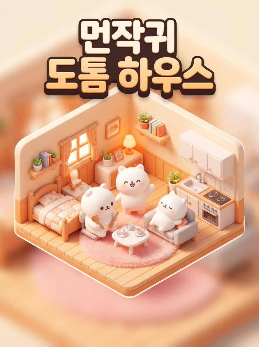 먼작귀 도톰 하우스
