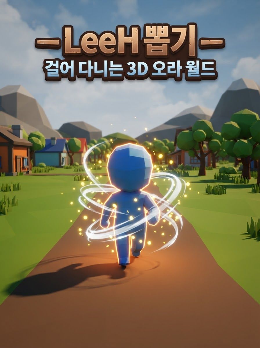 LeeH 뽑기 — 걸어 다니는 3D 오라 월드