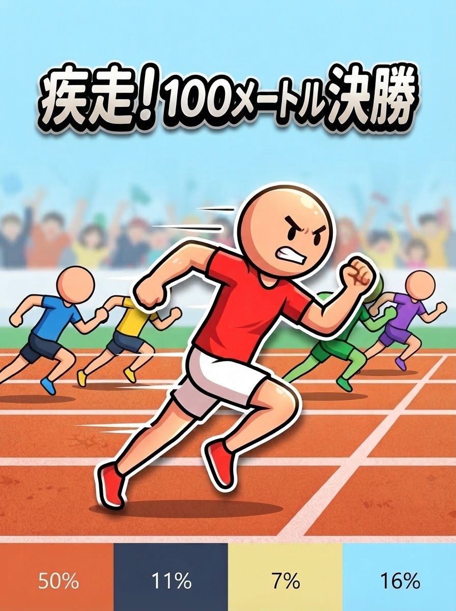 疾走! 100メートル決勝