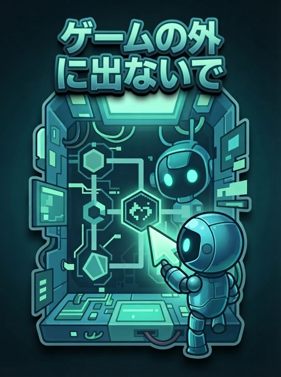 ゲームの外に出ないで