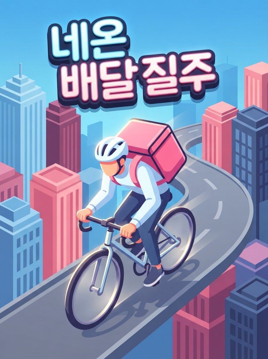 네온 배달 질주