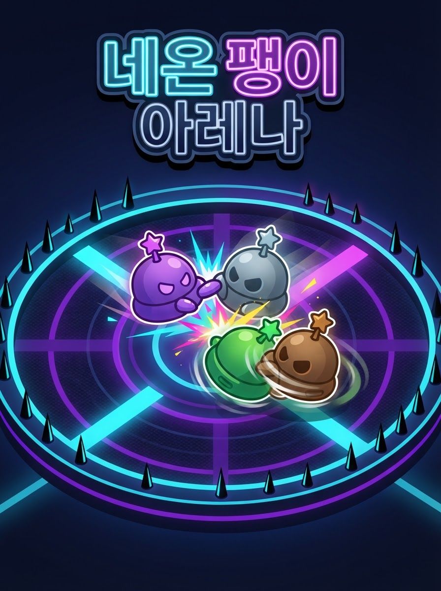 네온 팽이 아레나