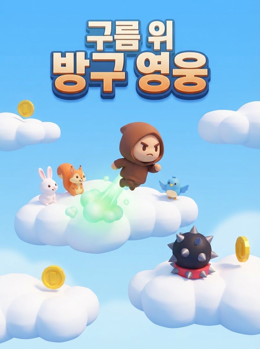 구름 위 방구 영웅