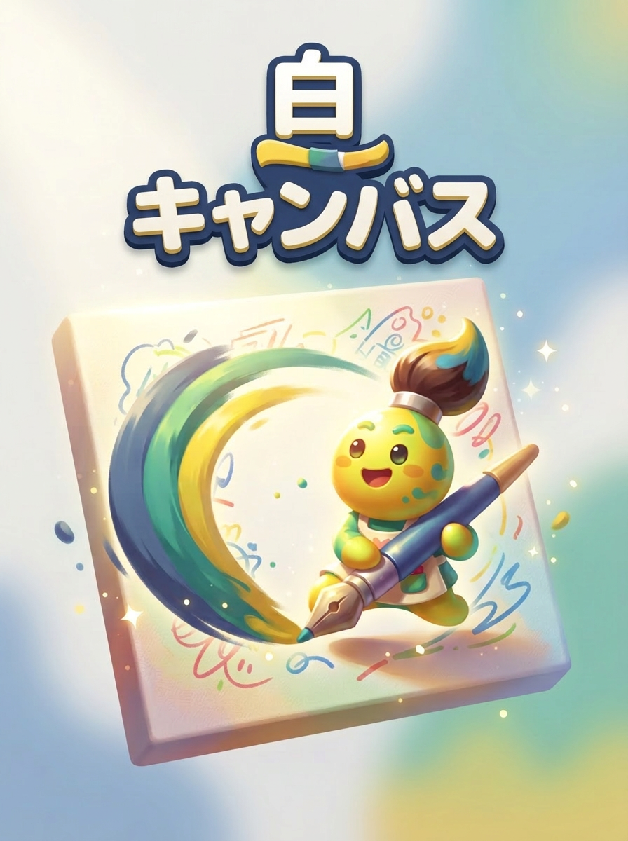 白キャンバス