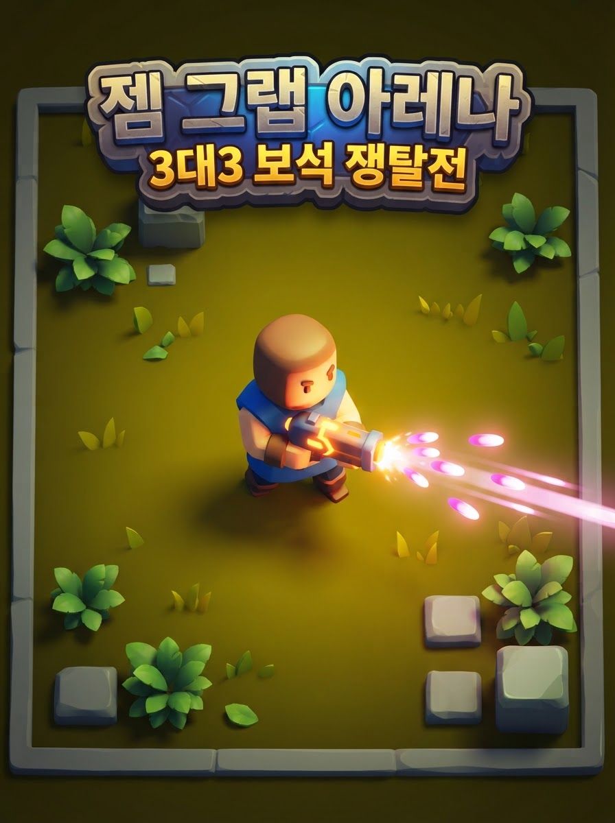 젬 그랩 아레나: 3대3 보석 쟁탈전