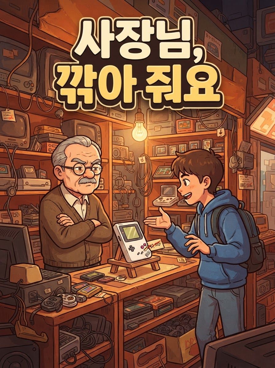 사장님, 깎아 줘요