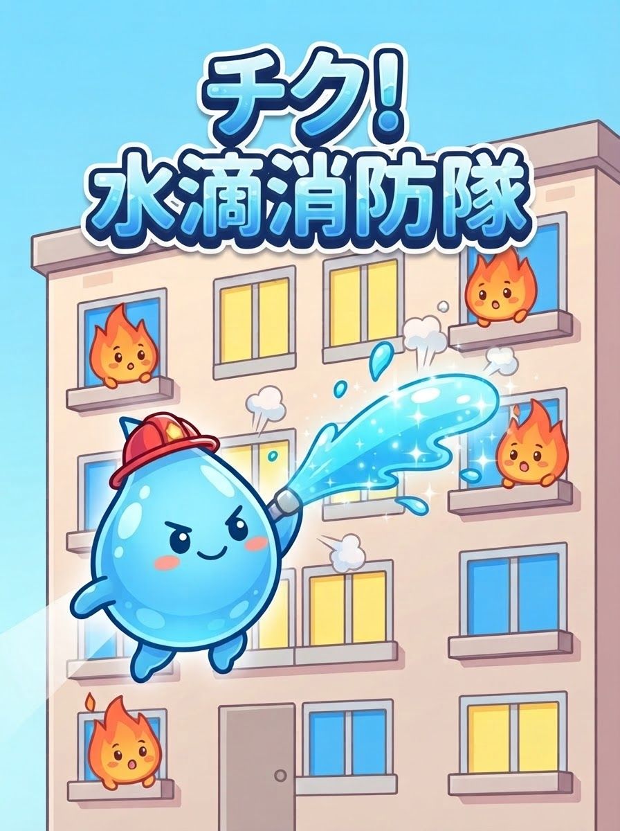 チク！水滴消防隊