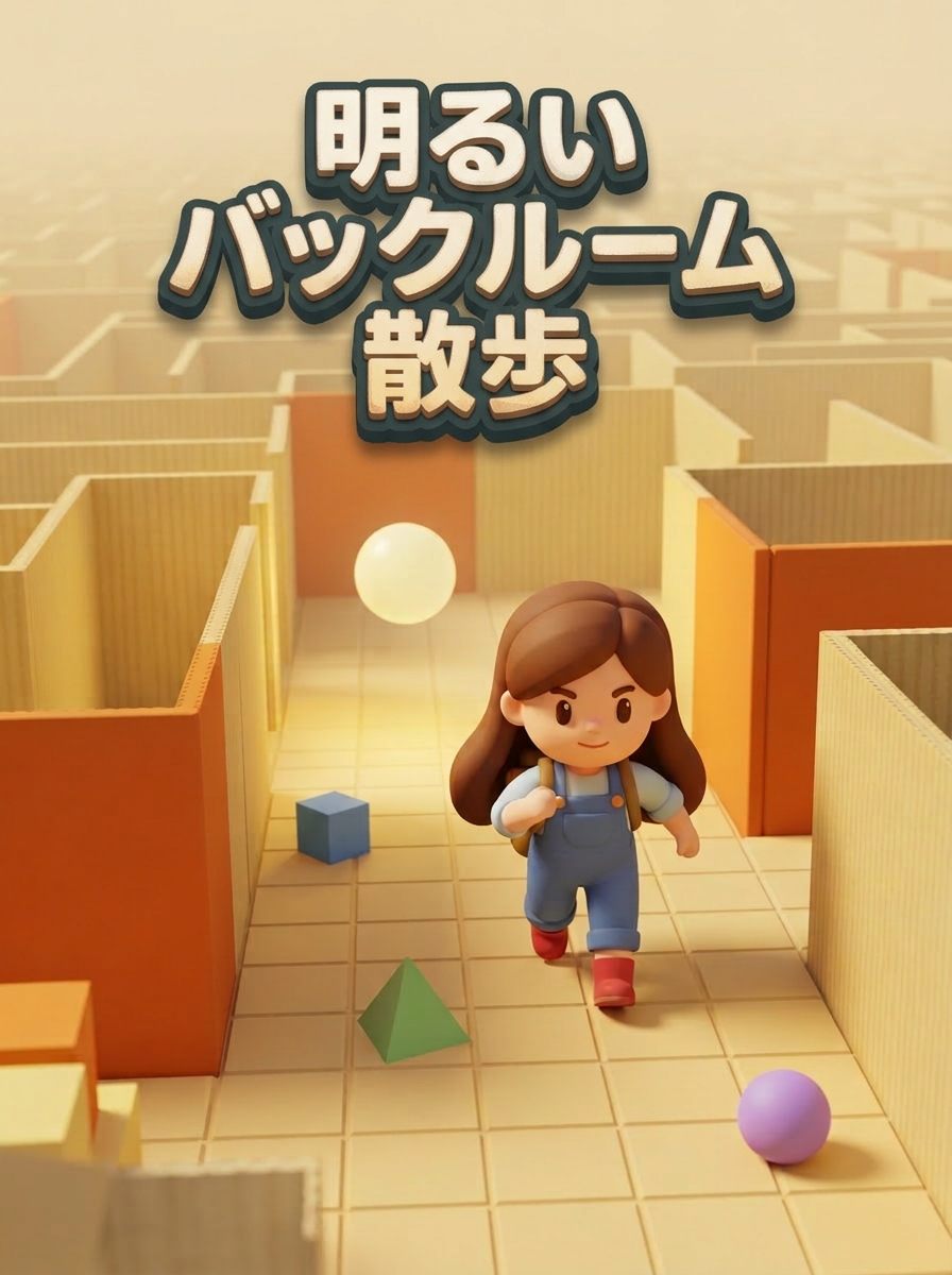 明るいバックルーム散歩