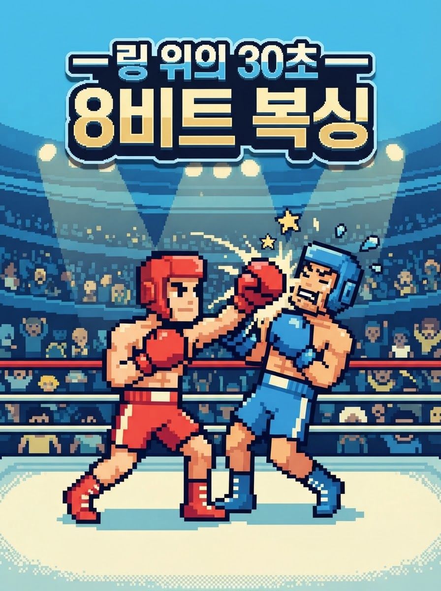 링 위의 30초 — 8비트 복싱