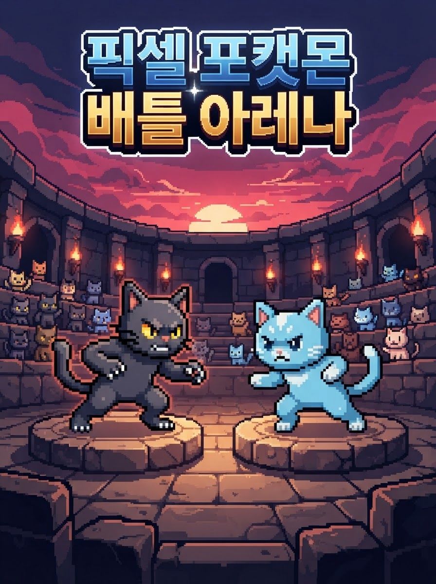 픽셀 포캣몬 배틀 아레나
