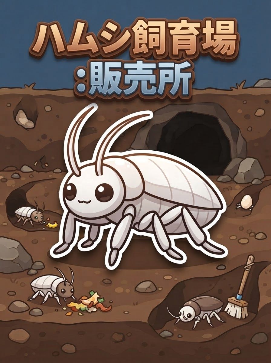ハムシ飼育場：販売所