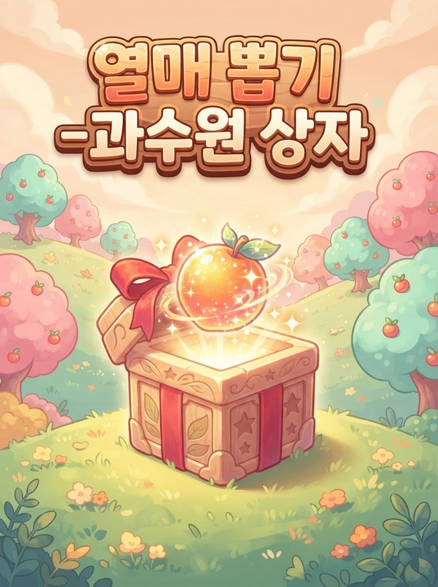 열매 뽑기 — 과수원 상자