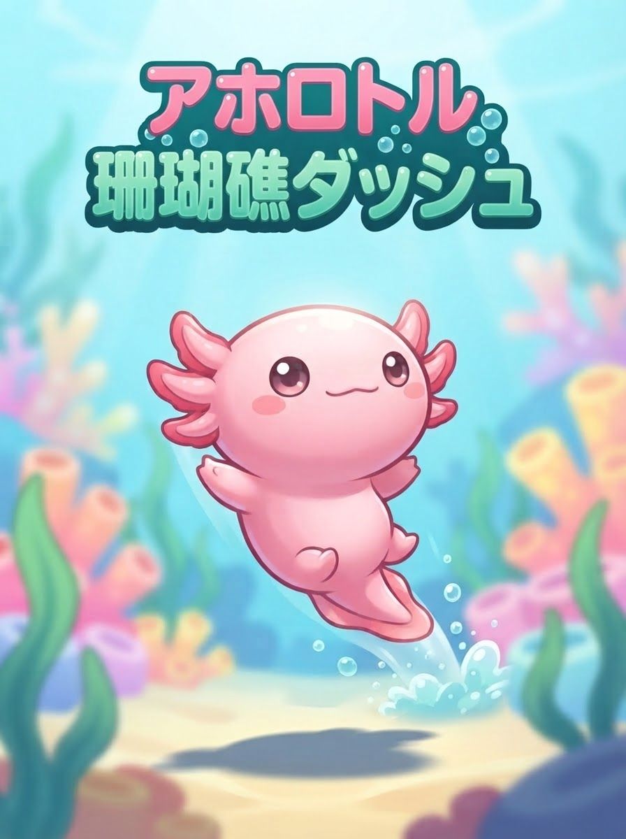 アホロトル珊瑚礁ダッシュ