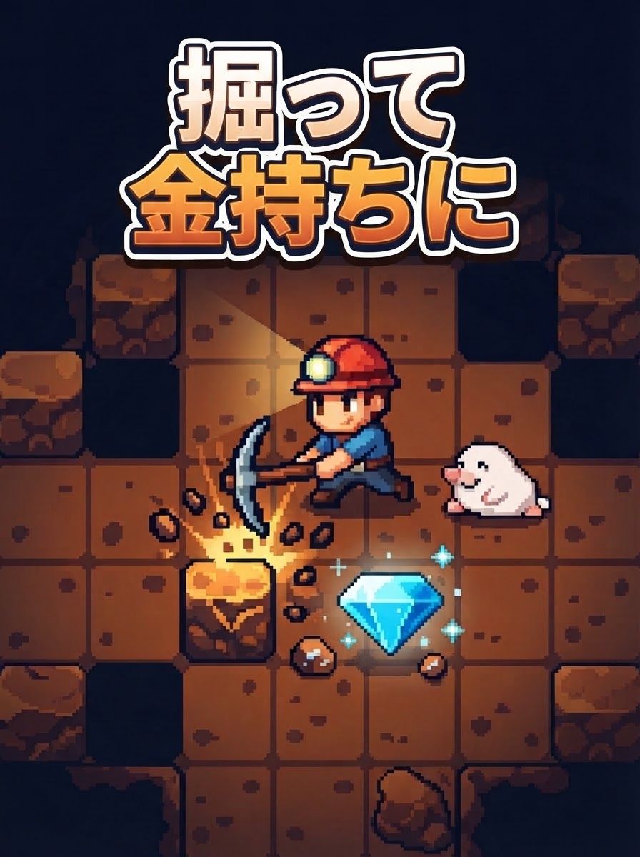 掘って金持ちに
