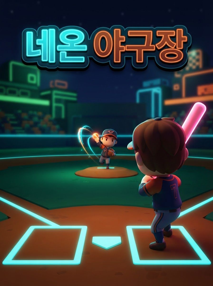 네온 야구장
