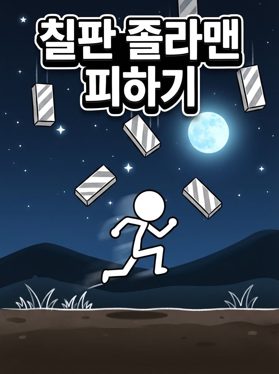 칠판 졸라맨 피하기