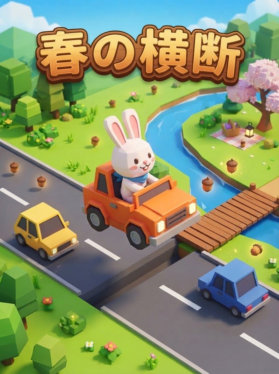 春の横断