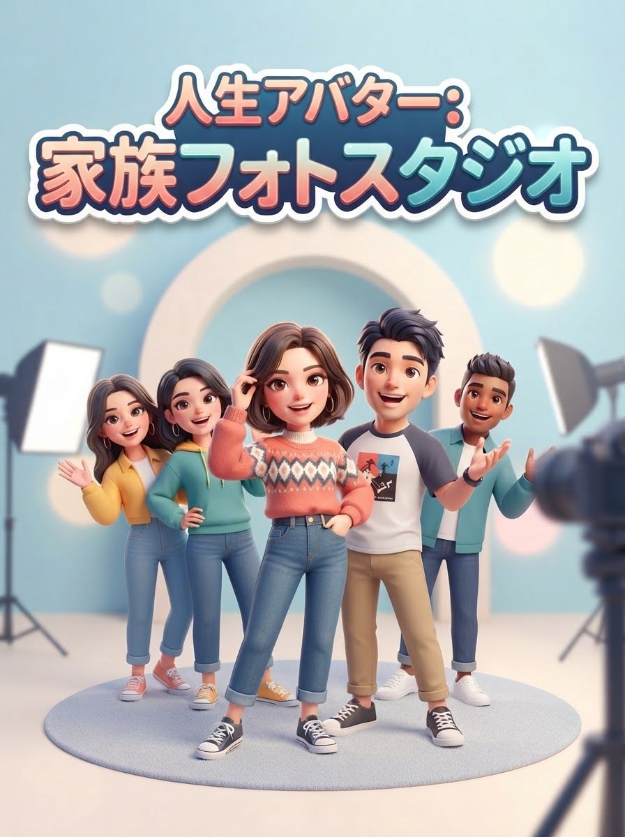 人生アバター：家族フォトスタジオ