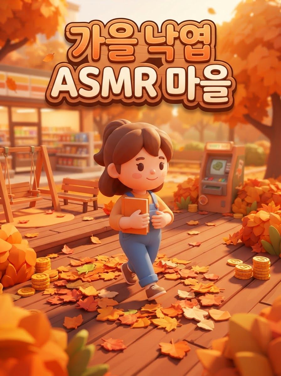 가을 낙엽 ASMR 마을