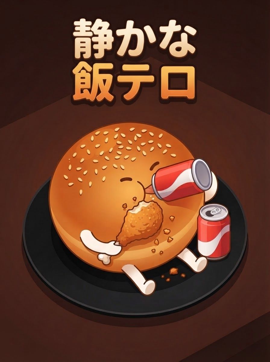 静かな飯テロ