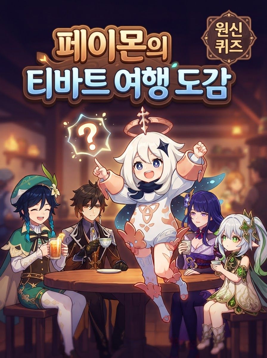 페이몬의 티바트 여행 도감