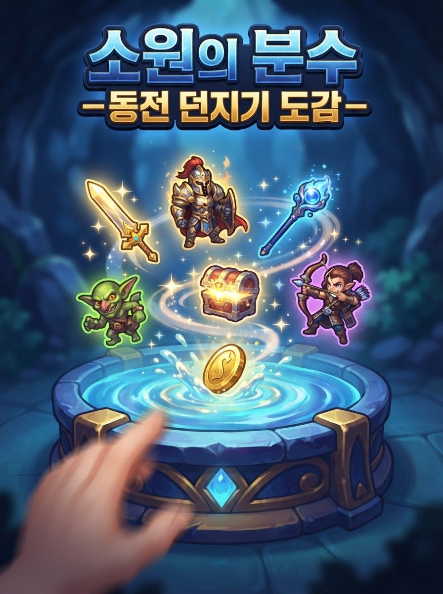 소원의 분수 — 동전 던지기 도감