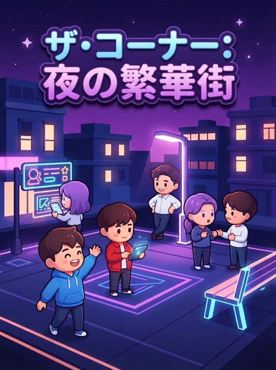 ザ・コーナー：夜の繁華街