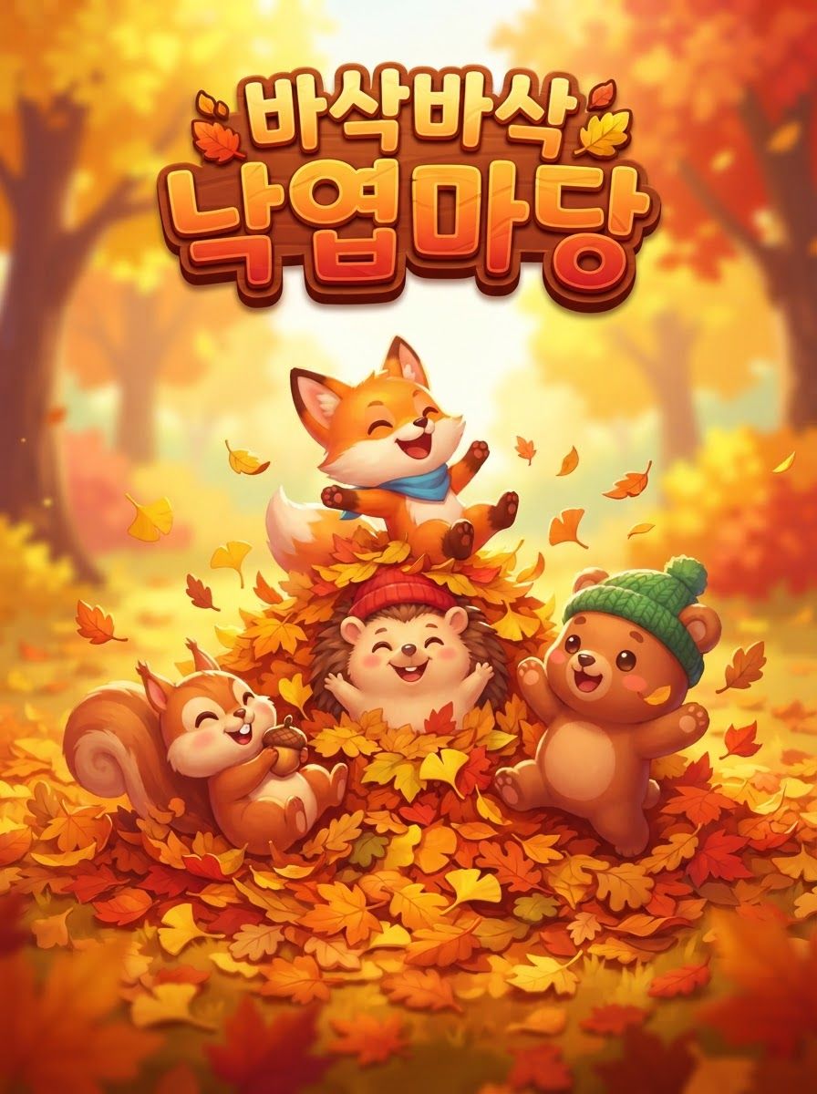 바삭바삭 낙엽 마당