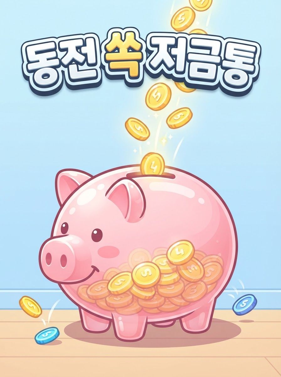 동전 쏙 저금통