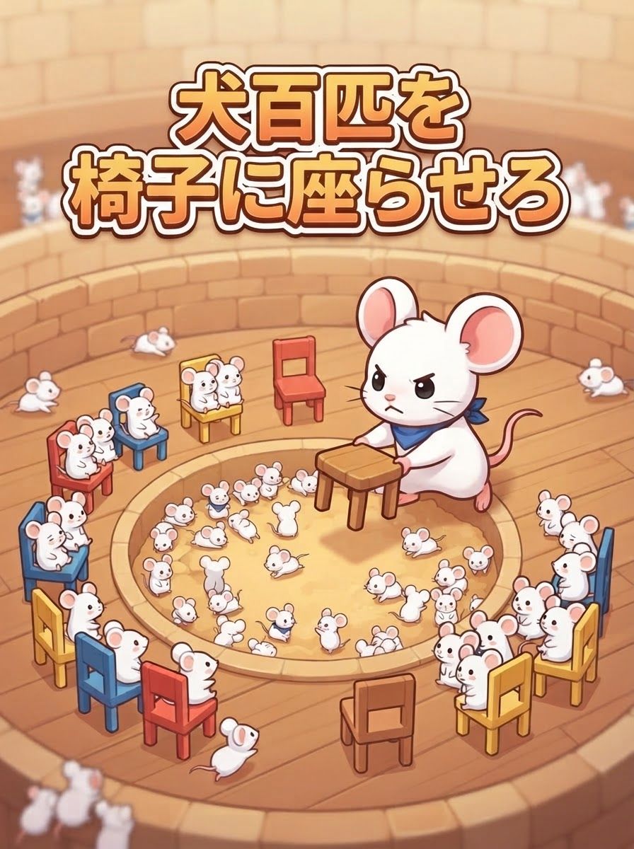 犬百匹を椅子に座らせろ
