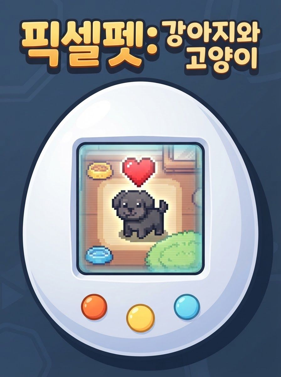 픽셀펫: 강아지와 고양이