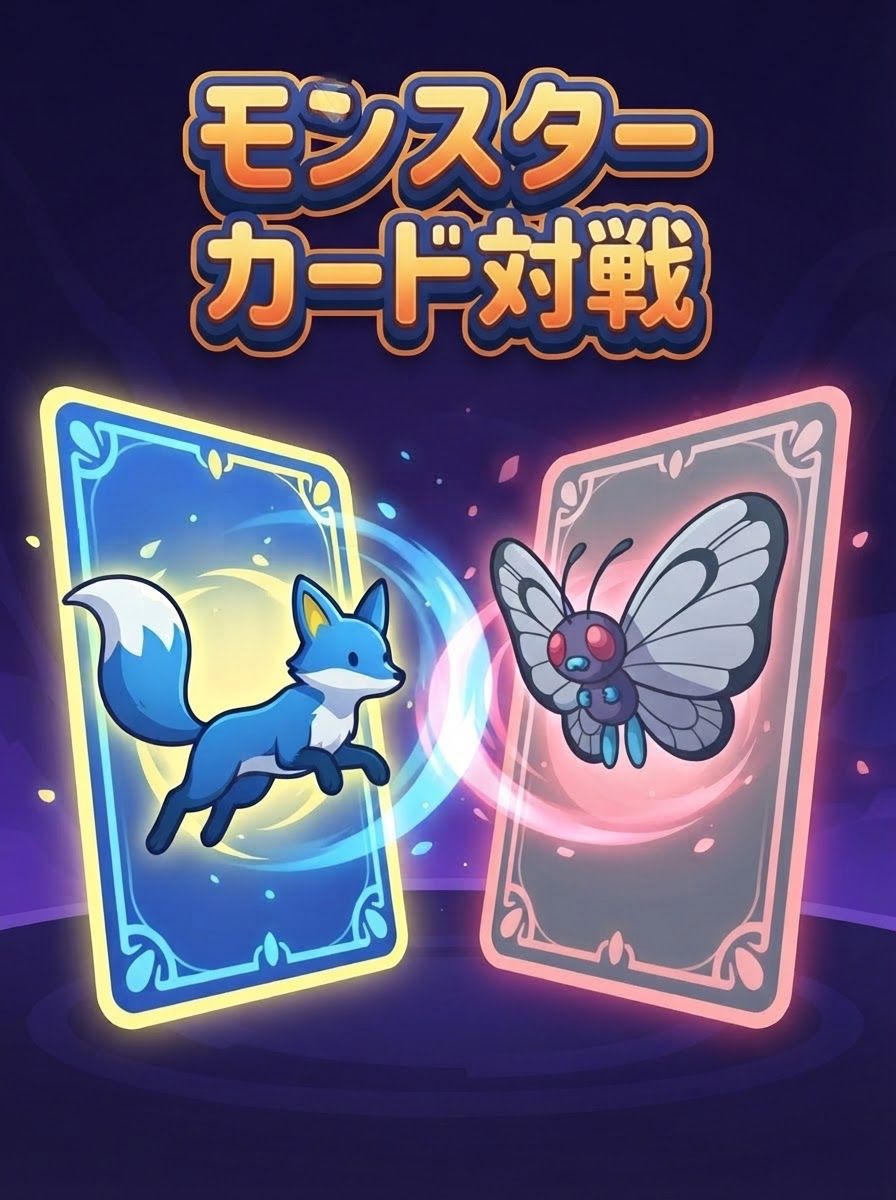 モンスターカード対戦
