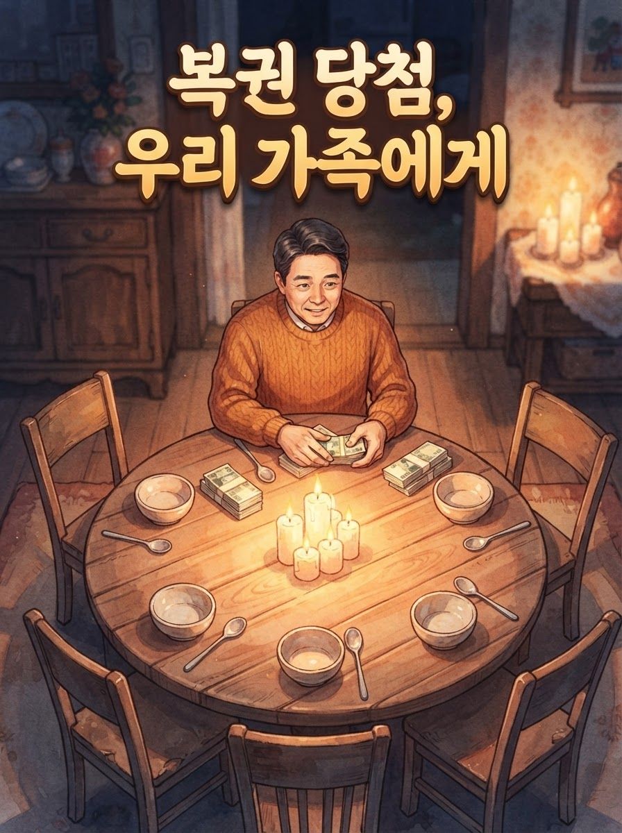 복권 당첨, 우리 가족에게