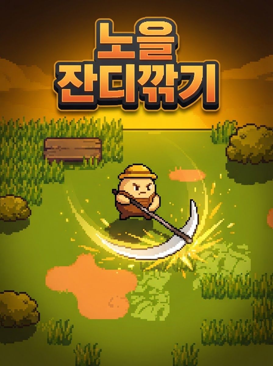노을 잔디깎기