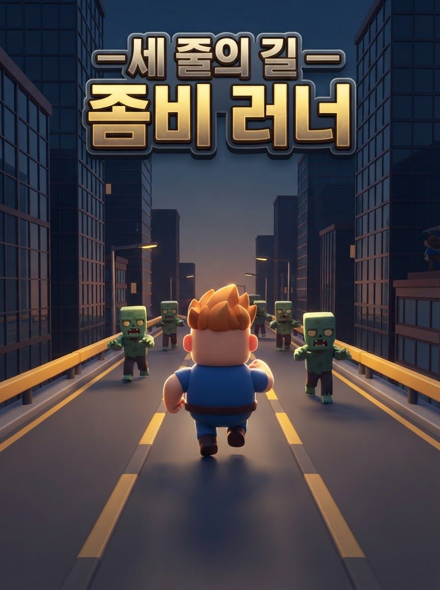 세 줄의 길 — 좀비 러너