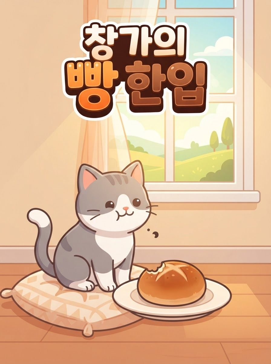 창가의 빵 한입