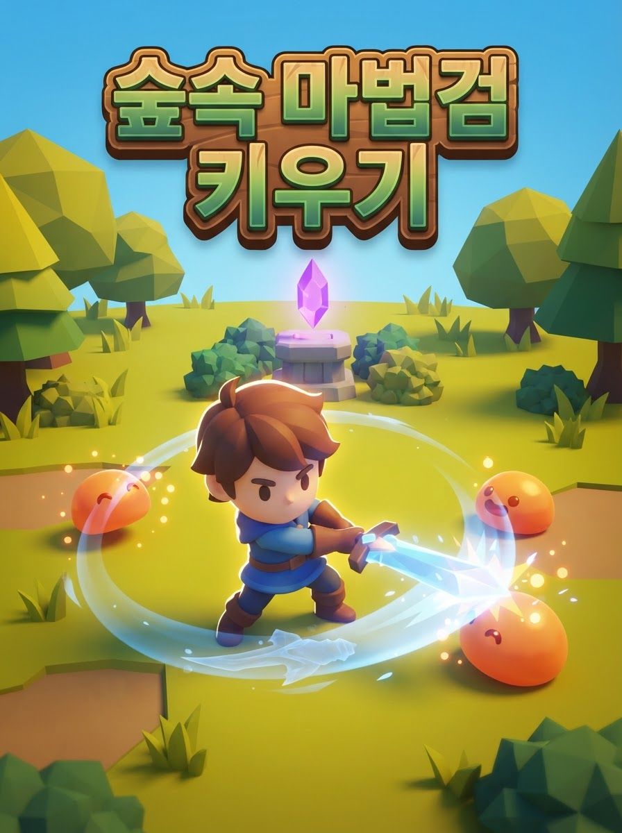 숲속 마법검 키우기