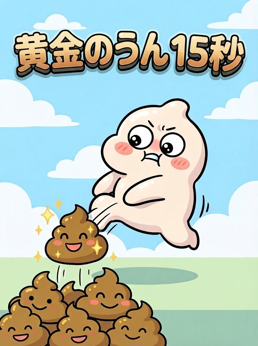 黄金のうん15秒